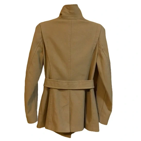 ARITZIA Babaton Connor Short Wool Beige Coat Size M fits Small - Picture 4 of 16